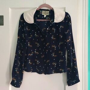 Collectif deer blouse